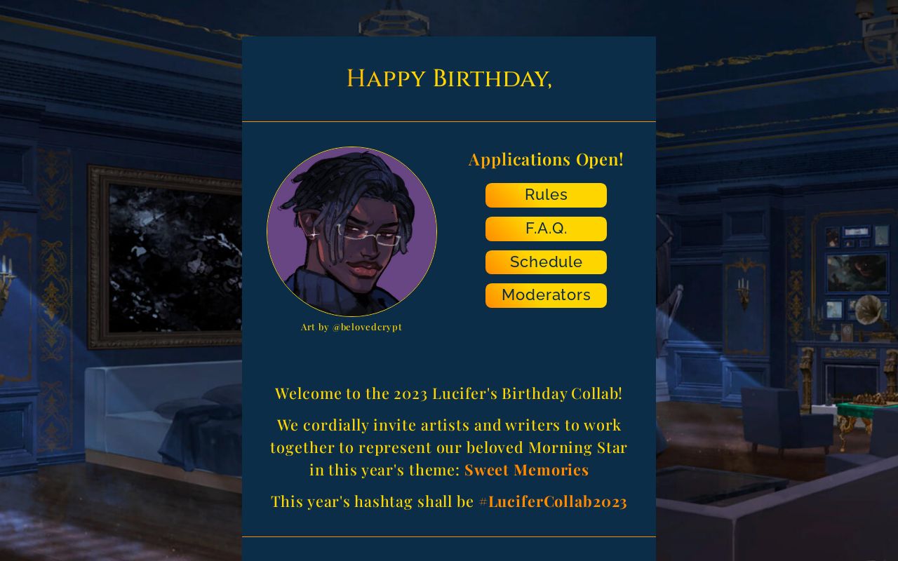 Happy Birthday, Dear Lucifer! 2023
